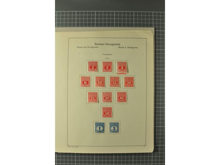 1850/1950 (ca.), ungebrauchte, postfrische und gestempelte Partie, dabei diverse Werte ex Mi.-Nr. 1-5 in verschiedenen Farben