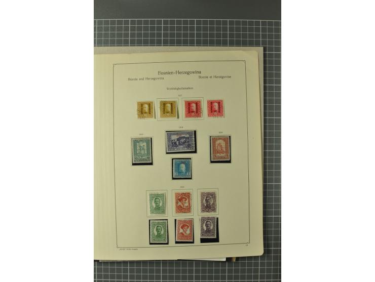1850/1950 (ca.), ungebrauchte, postfrische und gestempelte Partie, dabei diverse Werte ex Mi.-Nr. 1-5 in verschiedenen Farben
