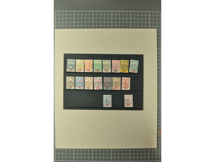 1850/1950 (ca.), ungebrauchte, postfrische und gestempelte Partie, dabei diverse Werte ex Mi.-Nr. 1-5 in verschiedenen Farben