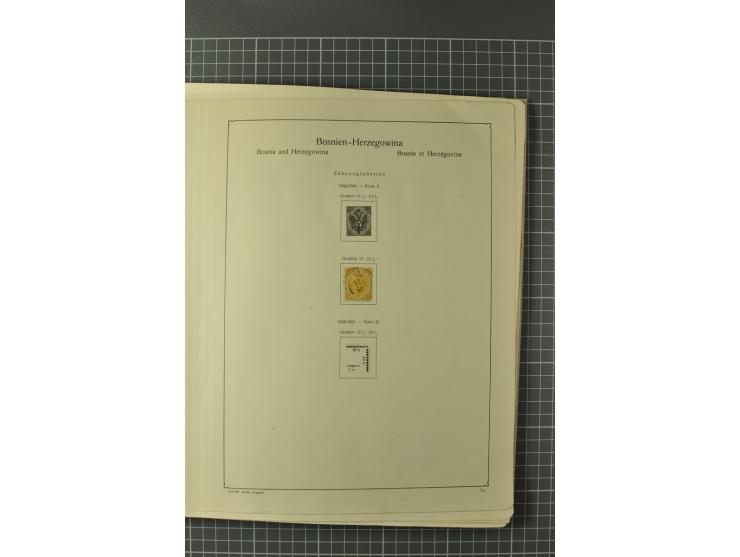 1850/1950 (ca.), ungebrauchte, postfrische und gestempelte Partie, dabei diverse Werte ex Mi.-Nr. 1-5 in verschiedenen Farben