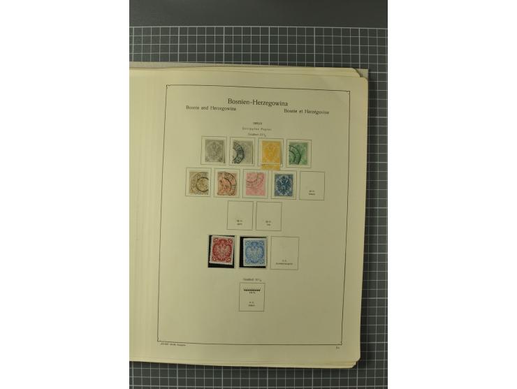 1850/1950 (ca.), ungebrauchte, postfrische und gestempelte Partie, dabei diverse Werte ex Mi.-Nr. 1-5 in verschiedenen Farben