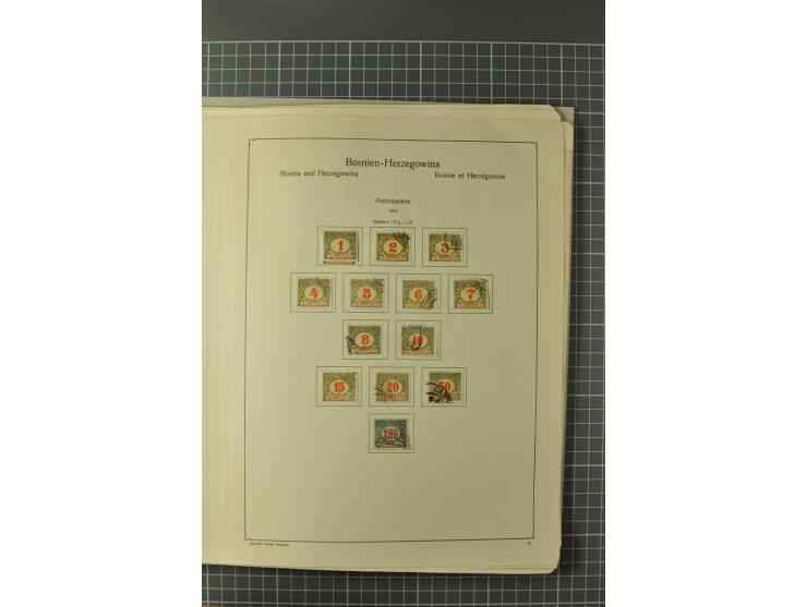 1850/1950 (ca.), ungebrauchte, postfrische und gestempelte Partie, dabei diverse Werte ex Mi.-Nr. 1-5 in verschiedenen Farben