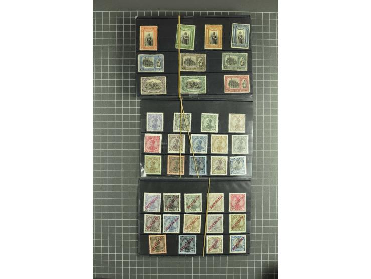 1910/83, postfrischer und ungebrauchter Bestand, dabei kpl. Jahrgang 1943 (30), kpl. Jahrgang 1952 (145) etc., sehr hoher Kat