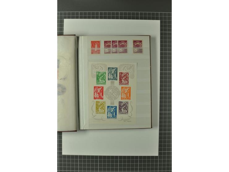 1939/2005, postfrische und ungebrauchte Partie mit u.a. Mi.-Nr. 346-57 ungebraucht etc. (Mi.n.A.d.E. ca. 3.500,-)