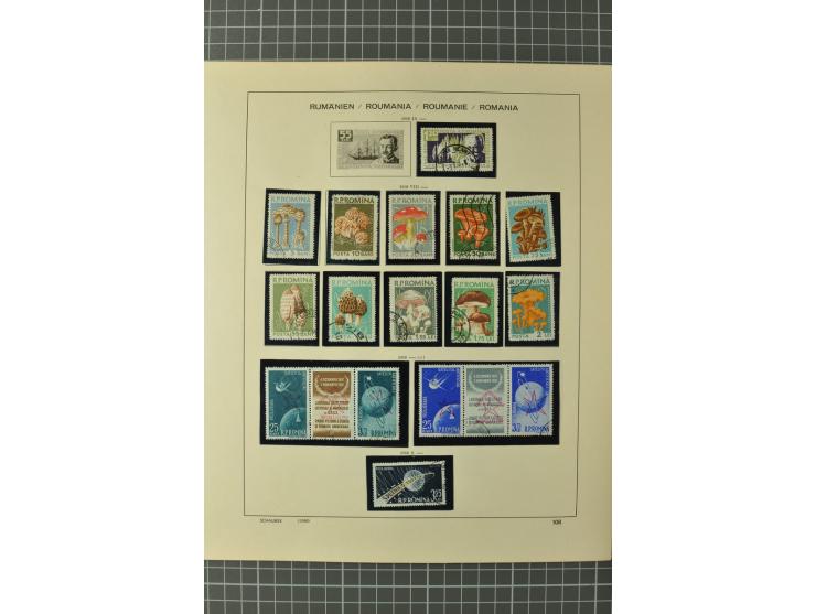1858/1971, sehr inhaltsreiche und hochinteressante Sammlung mit etlichen besseren Werten, dabei Mi.-Nr. 5Iy,  6ay im waagerec