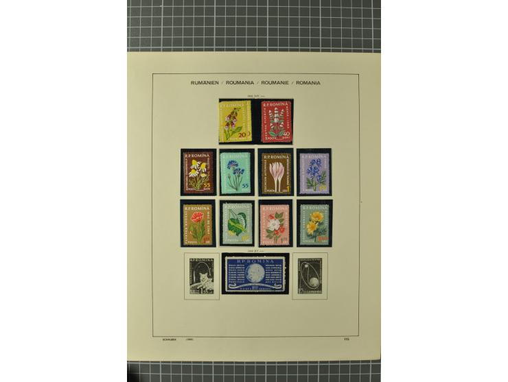 1858/1971, sehr inhaltsreiche und hochinteressante Sammlung mit etlichen besseren Werten, dabei Mi.-Nr. 5Iy,  6ay im waagerec