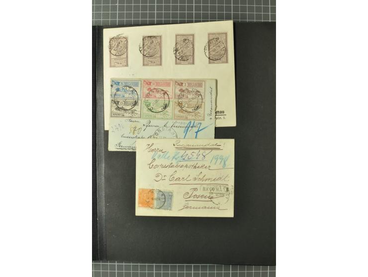 1858/1971, sehr inhaltsreiche und hochinteressante Sammlung mit etlichen besseren Werten, dabei Mi.-Nr. 5Iy,  6ay im waagerec