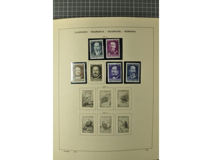1858/1971, sehr inhaltsreiche und hochinteressante Sammlung mit etlichen besseren Werten, dabei Mi.-Nr. 5Iy,  6ay im waagerec
