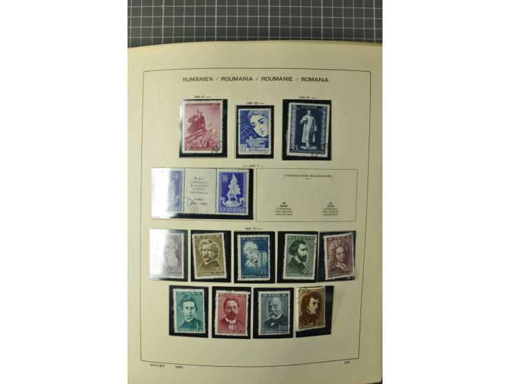 1858/1971, sehr inhaltsreiche und hochinteressante Sammlung mit etlichen besseren Werten, dabei Mi.-Nr. 5Iy,  6ay im waagerec