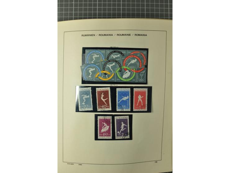 1858/1971, sehr inhaltsreiche und hochinteressante Sammlung mit etlichen besseren Werten, dabei Mi.-Nr. 5Iy,  6ay im waagerec