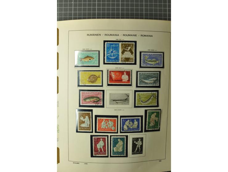 1858/1971, sehr inhaltsreiche und hochinteressante Sammlung mit etlichen besseren Werten, dabei Mi.-Nr. 5Iy,  6ay im waagerec