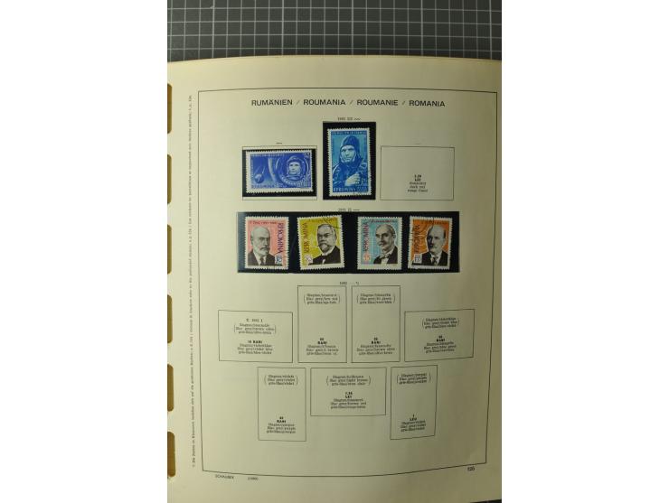 1858/1971, sehr inhaltsreiche und hochinteressante Sammlung mit etlichen besseren Werten, dabei Mi.-Nr. 5Iy,  6ay im waagerec
