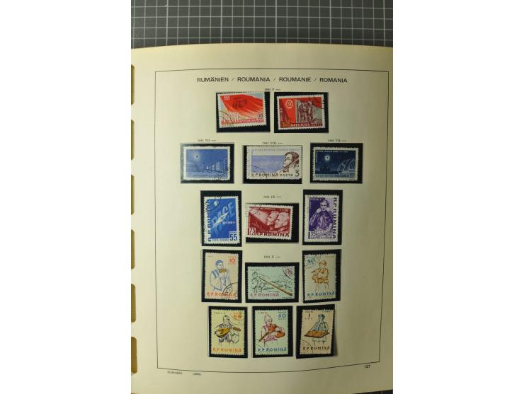 1858/1971, sehr inhaltsreiche und hochinteressante Sammlung mit etlichen besseren Werten, dabei Mi.-Nr. 5Iy,  6ay im waagerec