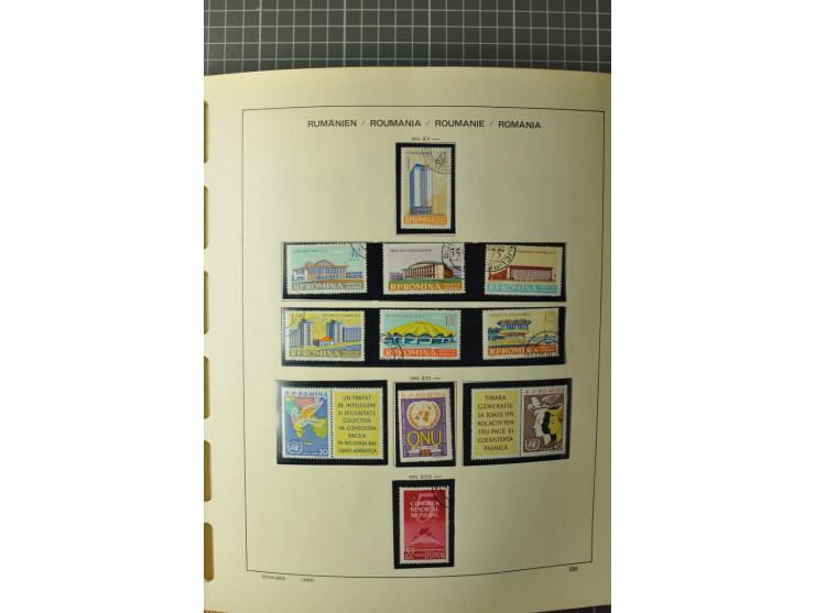 1858/1971, sehr inhaltsreiche und hochinteressante Sammlung mit etlichen besseren Werten, dabei Mi.-Nr. 5Iy,  6ay im waagerec