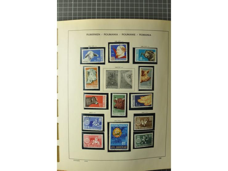 1858/1971, sehr inhaltsreiche und hochinteressante Sammlung mit etlichen besseren Werten, dabei Mi.-Nr. 5Iy,  6ay im waagerec