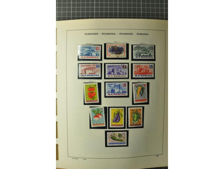 1858/1971, sehr inhaltsreiche und hochinteressante Sammlung mit etlichen besseren Werten, dabei Mi.-Nr. 5Iy,  6ay im waagerec