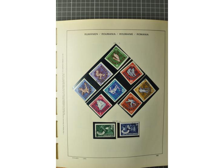 1858/1971, sehr inhaltsreiche und hochinteressante Sammlung mit etlichen besseren Werten, dabei Mi.-Nr. 5Iy,  6ay im waagerec