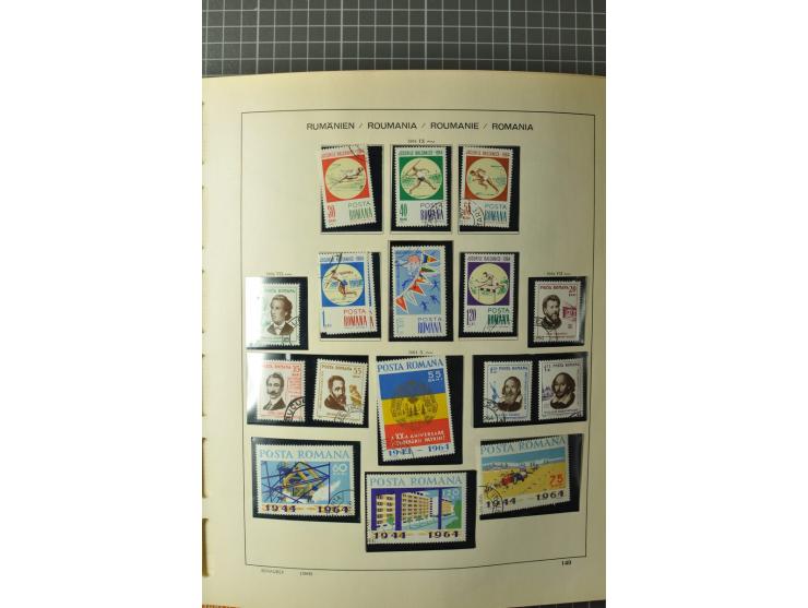 1858/1971, sehr inhaltsreiche und hochinteressante Sammlung mit etlichen besseren Werten, dabei Mi.-Nr. 5Iy,  6ay im waagerec