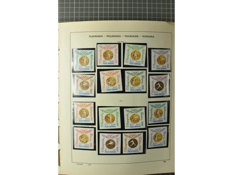 1858/1971, sehr inhaltsreiche und hochinteressante Sammlung mit etlichen besseren Werten, dabei Mi.-Nr. 5Iy,  6ay im waagerec