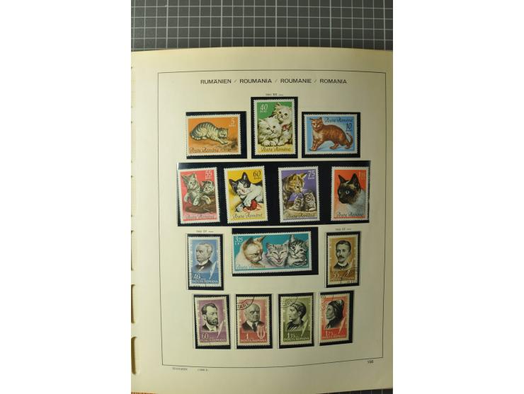 1858/1971, sehr inhaltsreiche und hochinteressante Sammlung mit etlichen besseren Werten, dabei Mi.-Nr. 5Iy,  6ay im waagerec