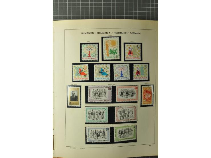 1858/1971, sehr inhaltsreiche und hochinteressante Sammlung mit etlichen besseren Werten, dabei Mi.-Nr. 5Iy,  6ay im waagerec