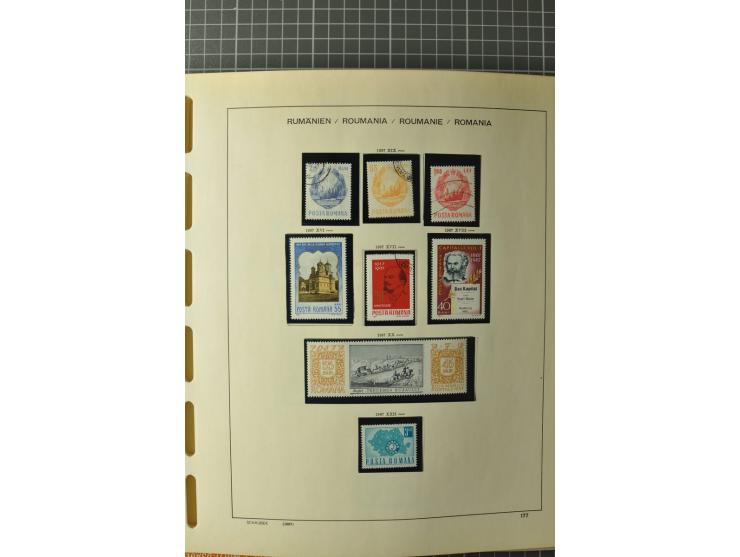 1858/1971, sehr inhaltsreiche und hochinteressante Sammlung mit etlichen besseren Werten, dabei Mi.-Nr. 5Iy,  6ay im waagerec