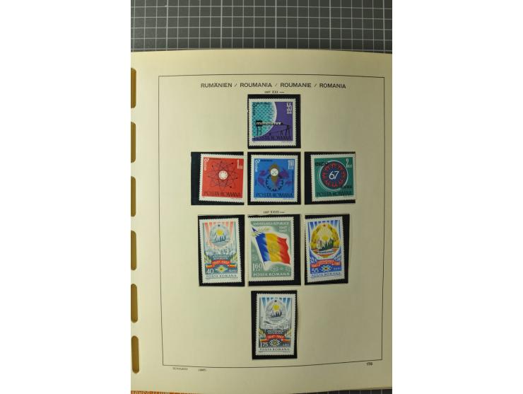 1858/1971, sehr inhaltsreiche und hochinteressante Sammlung mit etlichen besseren Werten, dabei Mi.-Nr. 5Iy,  6ay im waagerec