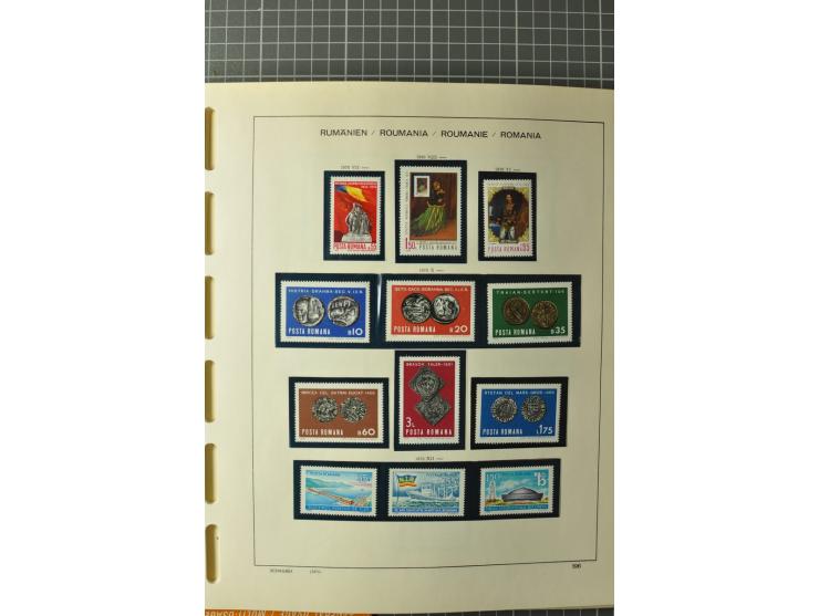 1858/1971, sehr inhaltsreiche und hochinteressante Sammlung mit etlichen besseren Werten, dabei Mi.-Nr. 5Iy,  6ay im waagerec