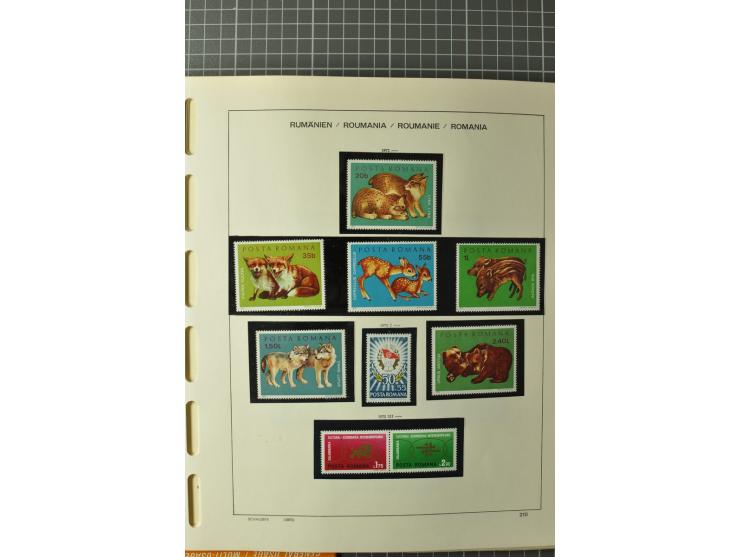 1858/1971, sehr inhaltsreiche und hochinteressante Sammlung mit etlichen besseren Werten, dabei Mi.-Nr. 5Iy,  6ay im waagerec