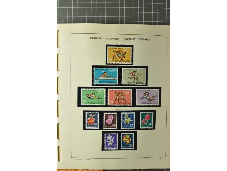 1858/1971, sehr inhaltsreiche und hochinteressante Sammlung mit etlichen besseren Werten, dabei Mi.-Nr. 5Iy,  6ay im waagerec