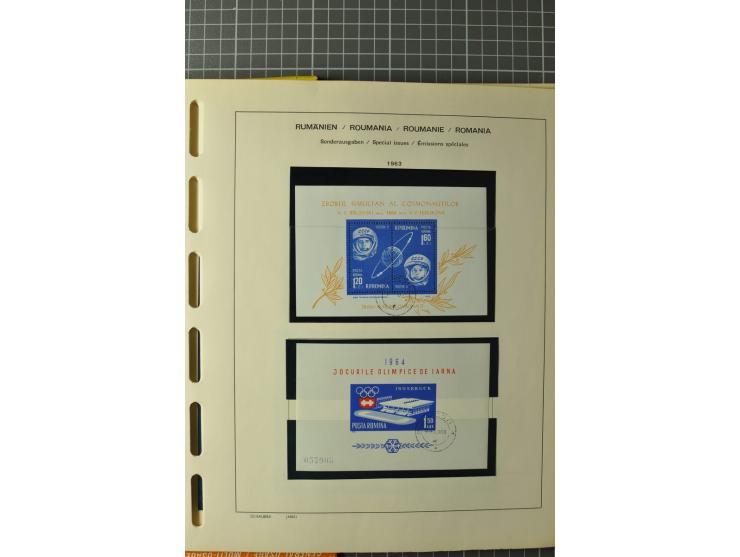1858/1971, sehr inhaltsreiche und hochinteressante Sammlung mit etlichen besseren Werten, dabei Mi.-Nr. 5Iy,  6ay im waagerec