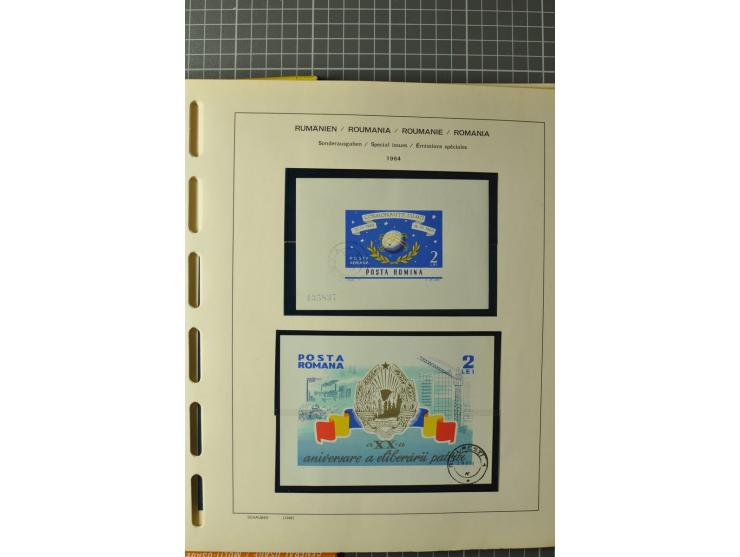 1858/1971, sehr inhaltsreiche und hochinteressante Sammlung mit etlichen besseren Werten, dabei Mi.-Nr. 5Iy,  6ay im waagerec