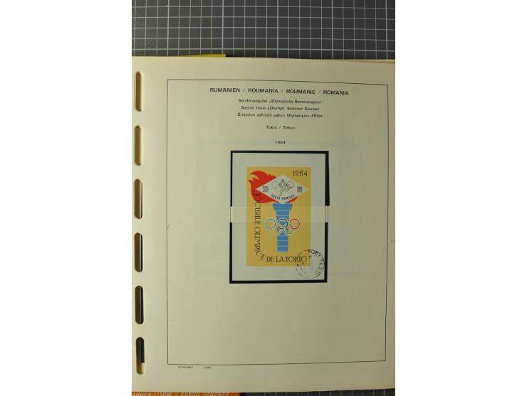 1858/1971, sehr inhaltsreiche und hochinteressante Sammlung mit etlichen besseren Werten, dabei Mi.-Nr. 5Iy,  6ay im waagerec