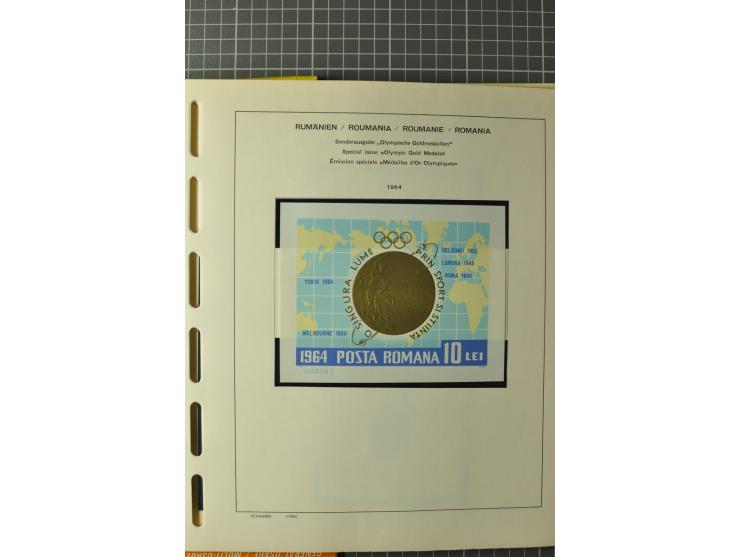1858/1971, sehr inhaltsreiche und hochinteressante Sammlung mit etlichen besseren Werten, dabei Mi.-Nr. 5Iy,  6ay im waagerec