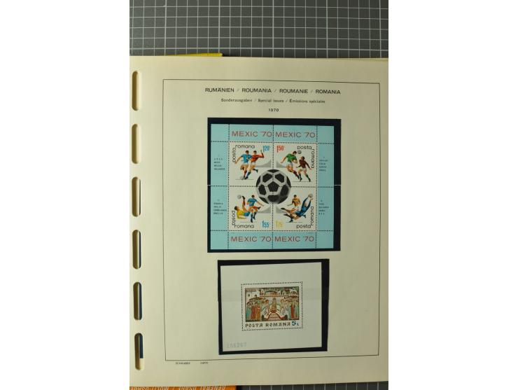 1858/1971, sehr inhaltsreiche und hochinteressante Sammlung mit etlichen besseren Werten, dabei Mi.-Nr. 5Iy,  6ay im waagerec