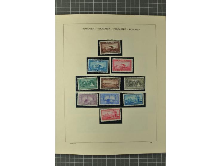 1858/1971, sehr inhaltsreiche und hochinteressante Sammlung mit etlichen besseren Werten, dabei Mi.-Nr. 5Iy,  6ay im waagerec