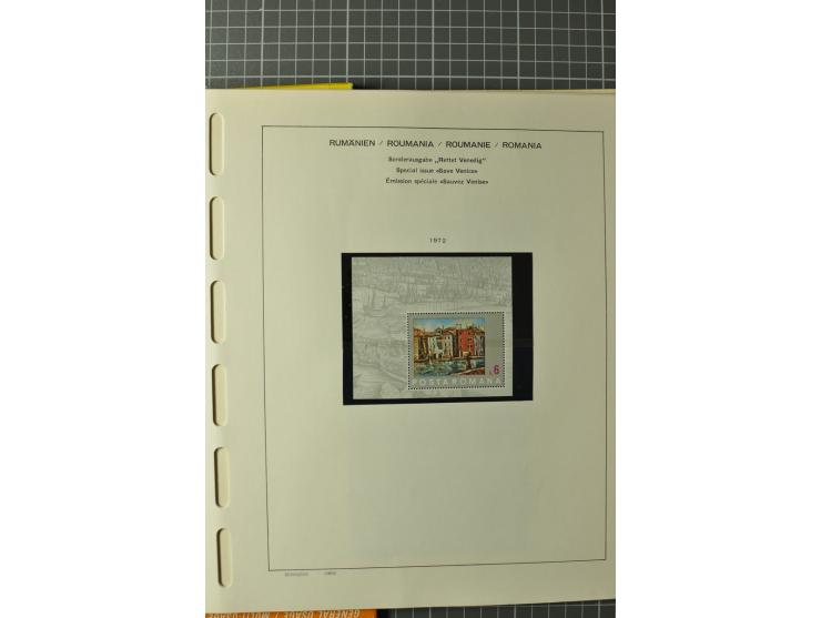 1858/1971, sehr inhaltsreiche und hochinteressante Sammlung mit etlichen besseren Werten, dabei Mi.-Nr. 5Iy,  6ay im waagerec