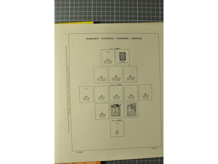 1858/1971, sehr inhaltsreiche und hochinteressante Sammlung mit etlichen besseren Werten, dabei Mi.-Nr. 5Iy,  6ay im waagerec