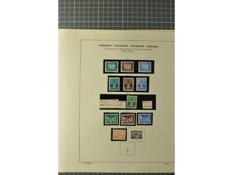 1858/1971, sehr inhaltsreiche und hochinteressante Sammlung mit etlichen besseren Werten, dabei Mi.-Nr. 5Iy,  6ay im waagerec