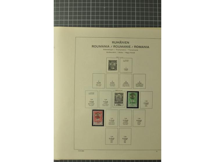 1858/1971, sehr inhaltsreiche und hochinteressante Sammlung mit etlichen besseren Werten, dabei Mi.-Nr. 5Iy,  6ay im waagerec