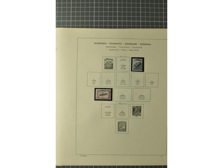 1858/1971, sehr inhaltsreiche und hochinteressante Sammlung mit etlichen besseren Werten, dabei Mi.-Nr. 5Iy,  6ay im waagerec