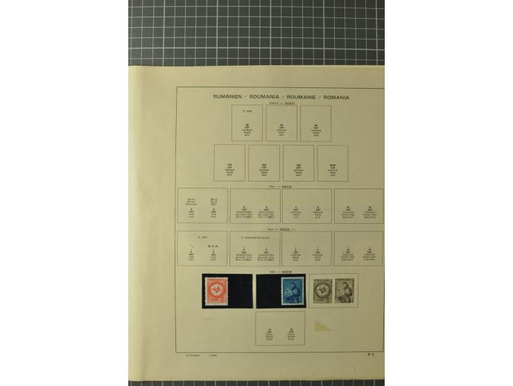 1858/1971, sehr inhaltsreiche und hochinteressante Sammlung mit etlichen besseren Werten, dabei Mi.-Nr. 5Iy,  6ay im waagerec