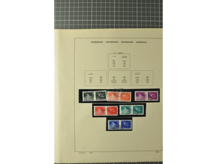 1858/1971, sehr inhaltsreiche und hochinteressante Sammlung mit etlichen besseren Werten, dabei Mi.-Nr. 5Iy,  6ay im waagerec
