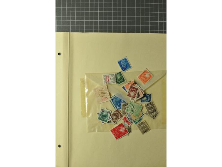 1858/1971, sehr inhaltsreiche und hochinteressante Sammlung mit etlichen besseren Werten, dabei Mi.-Nr. 5Iy,  6ay im waagerec
