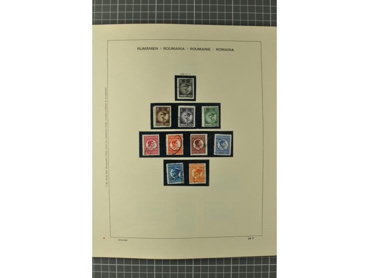 1858/1971, sehr inhaltsreiche und hochinteressante Sammlung mit etlichen besseren Werten, dabei Mi.-Nr. 5Iy,  6ay im waagerec