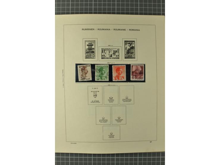 1858/1971, sehr inhaltsreiche und hochinteressante Sammlung mit etlichen besseren Werten, dabei Mi.-Nr. 5Iy,  6ay im waagerec