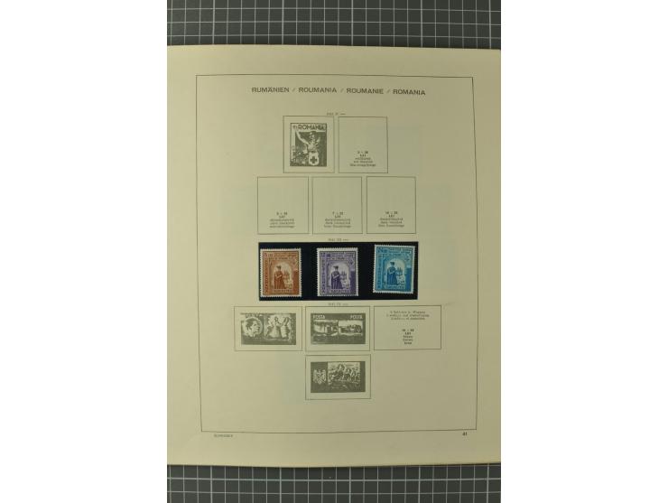 1858/1971, sehr inhaltsreiche und hochinteressante Sammlung mit etlichen besseren Werten, dabei Mi.-Nr. 5Iy,  6ay im waagerec