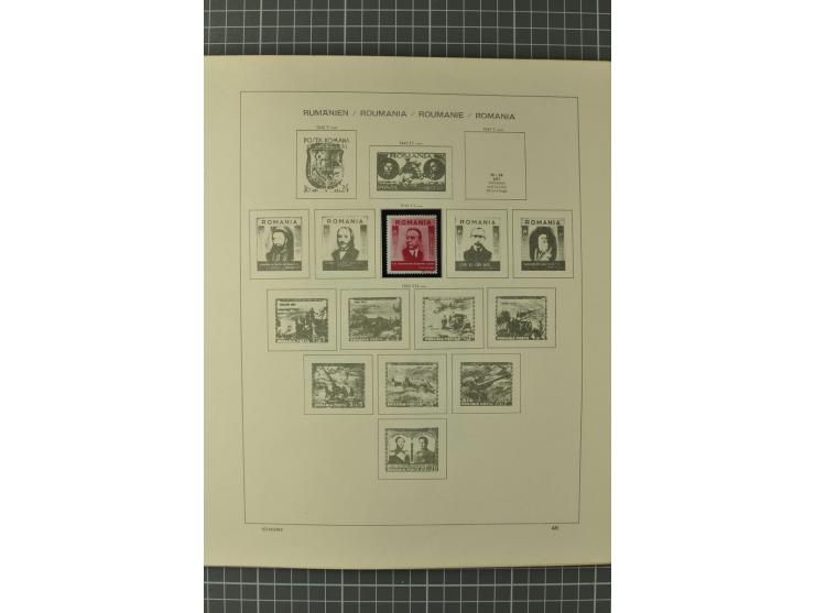 1858/1971, sehr inhaltsreiche und hochinteressante Sammlung mit etlichen besseren Werten, dabei Mi.-Nr. 5Iy,  6ay im waagerec
