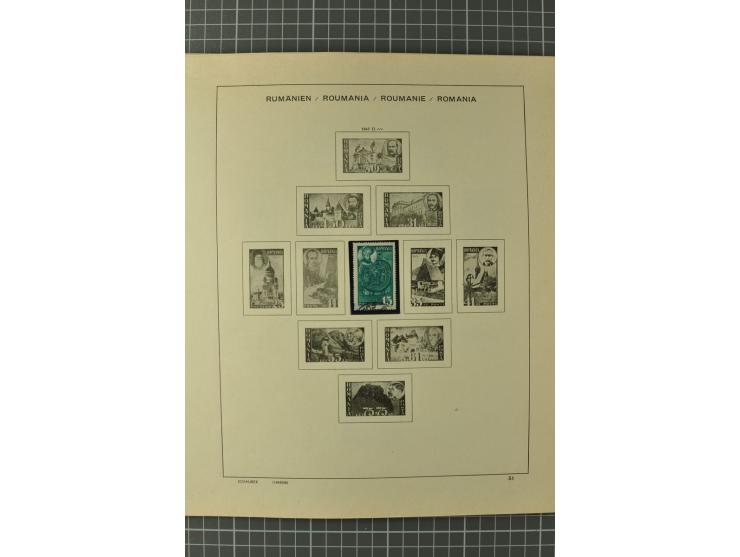 1858/1971, sehr inhaltsreiche und hochinteressante Sammlung mit etlichen besseren Werten, dabei Mi.-Nr. 5Iy,  6ay im waagerec