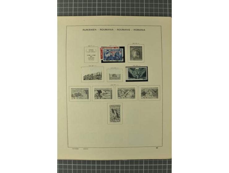 1858/1971, sehr inhaltsreiche und hochinteressante Sammlung mit etlichen besseren Werten, dabei Mi.-Nr. 5Iy,  6ay im waagerec